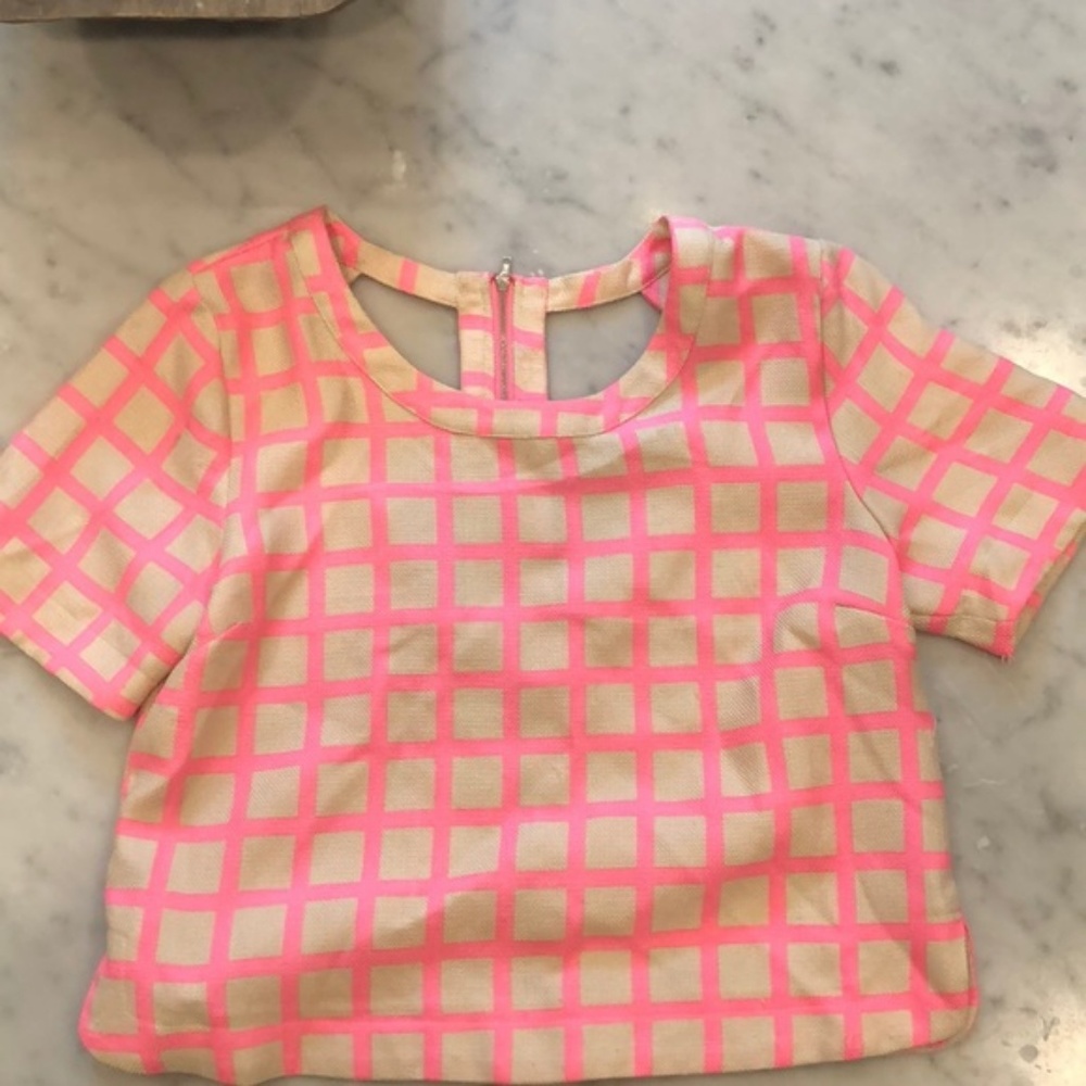 JOA Los Angeles Pink Top